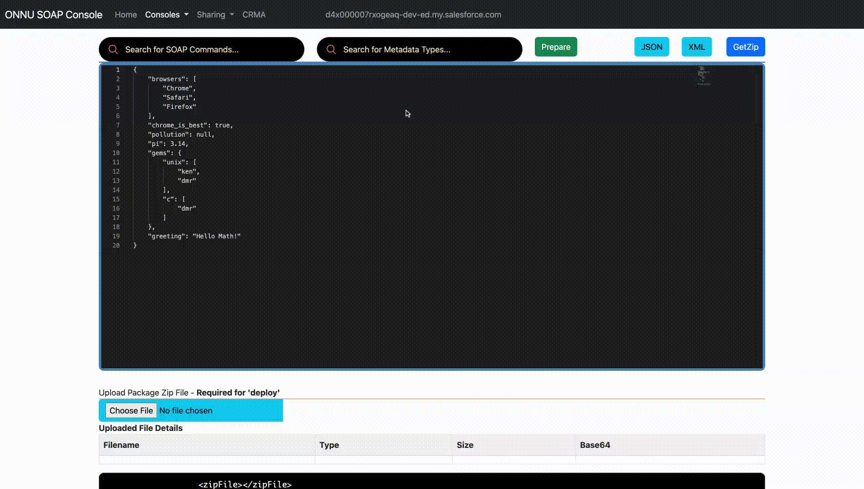 Retrieve Address Settings