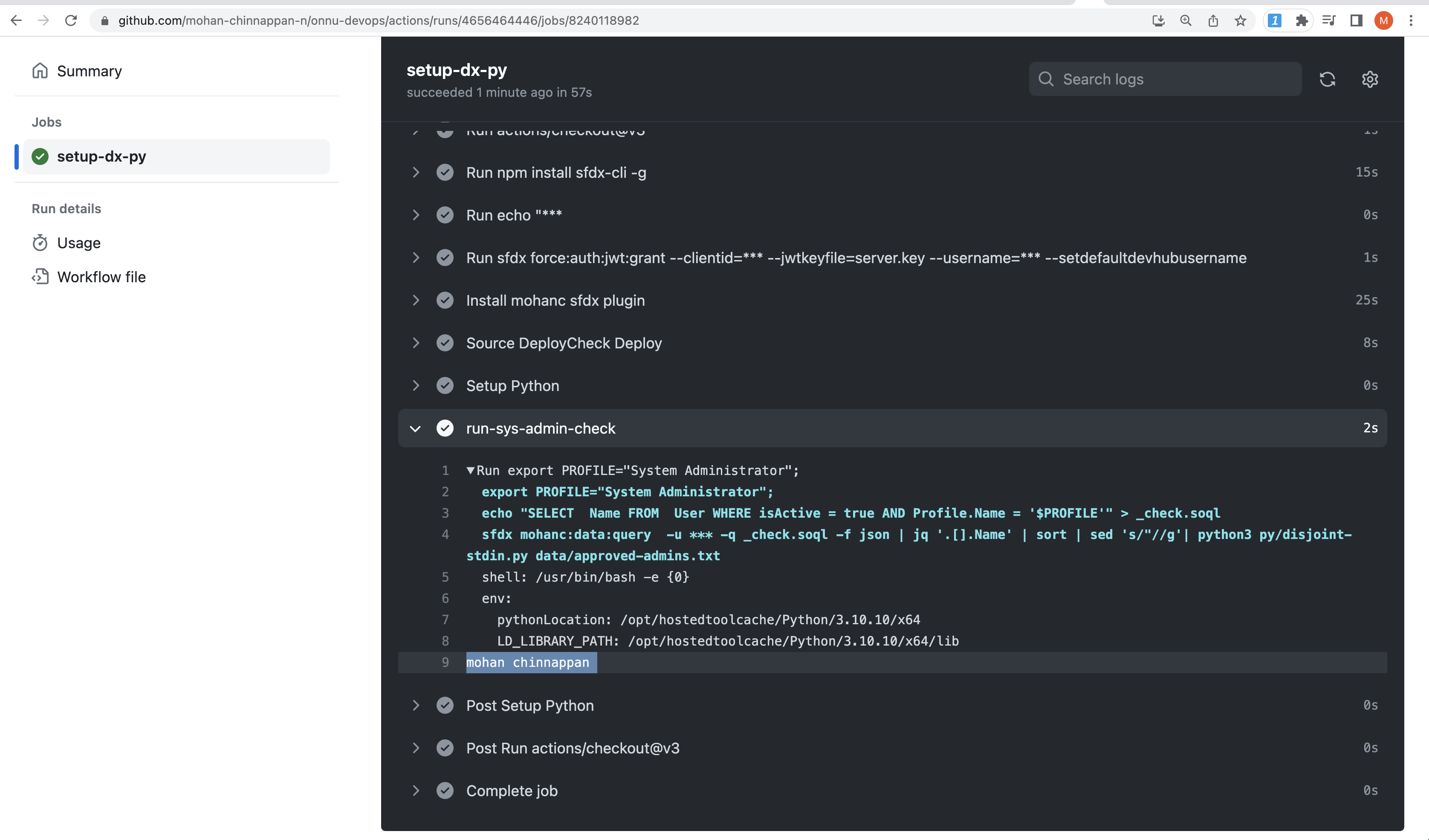 audit - github-actions