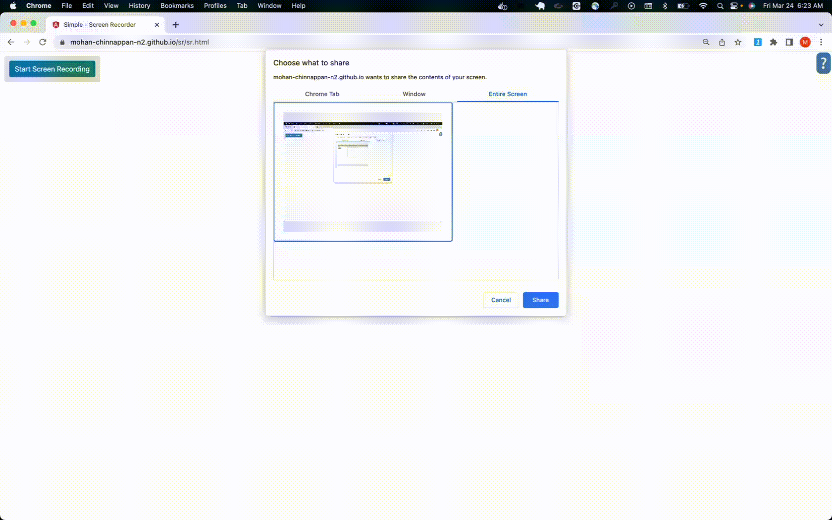 Demo of sobjects compare